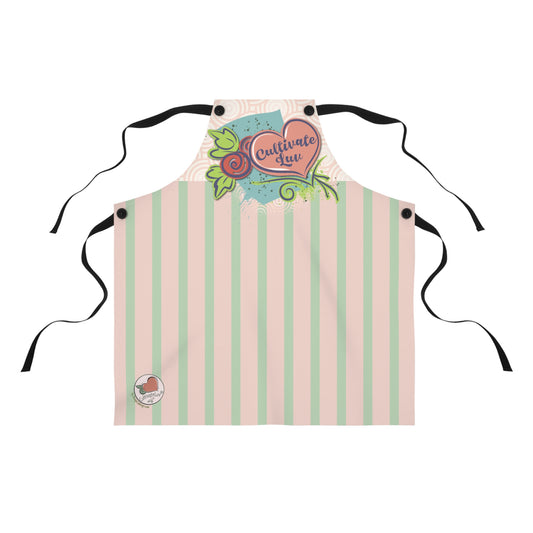 Love Heart Graphic Apron - CultivateLuv® Collection