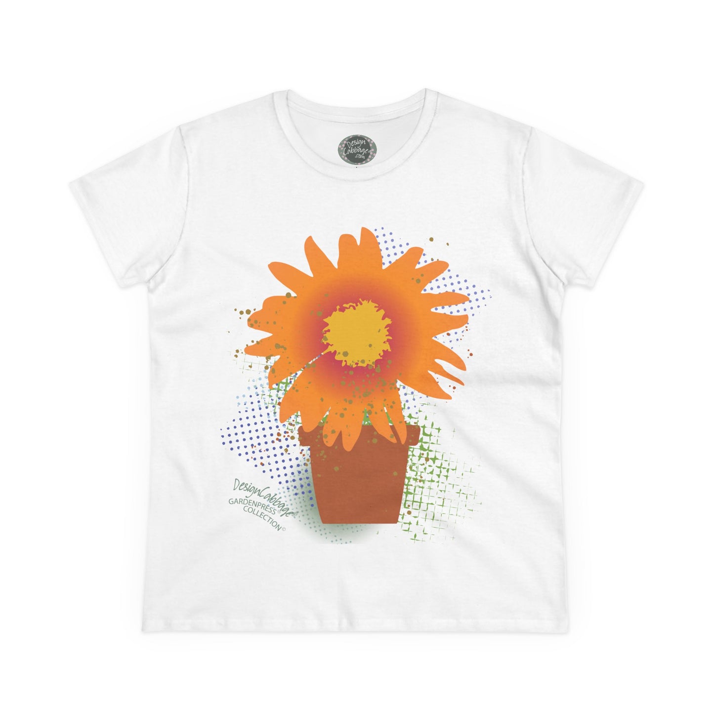 Garden Daisy Graphic T-Shirt - GardenPress® Collection - Women's Tee