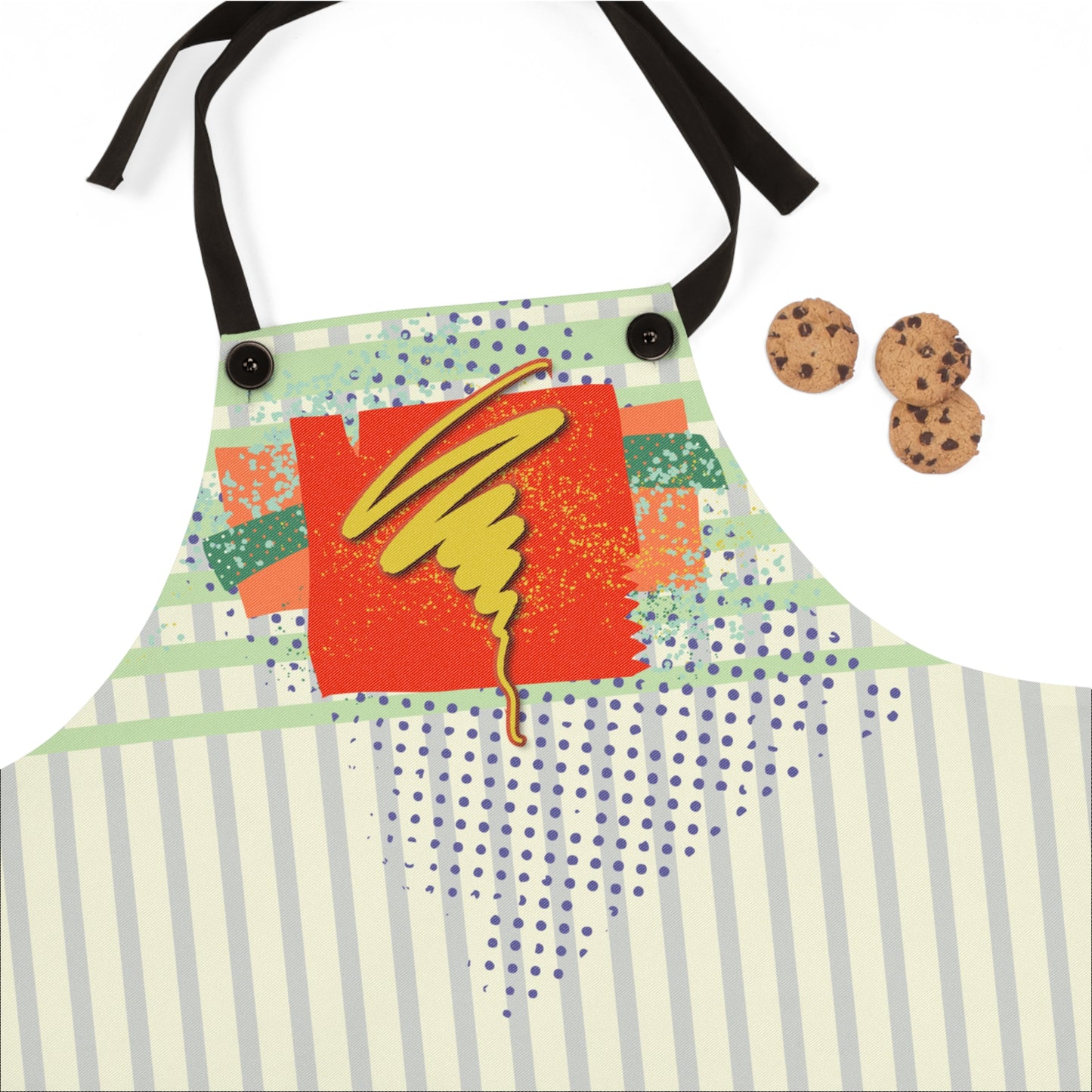Abstract Art Whirlwind Graphic Apron - Brush&Pen® Collection
