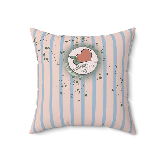 Love Heart Graphic Throw Pillow - CultivateLuv™ Collection