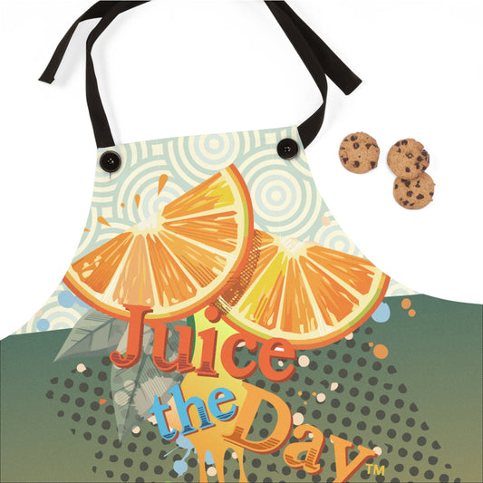 Citrus Retro Kitchen Apron | Juice The Day™ Collection
