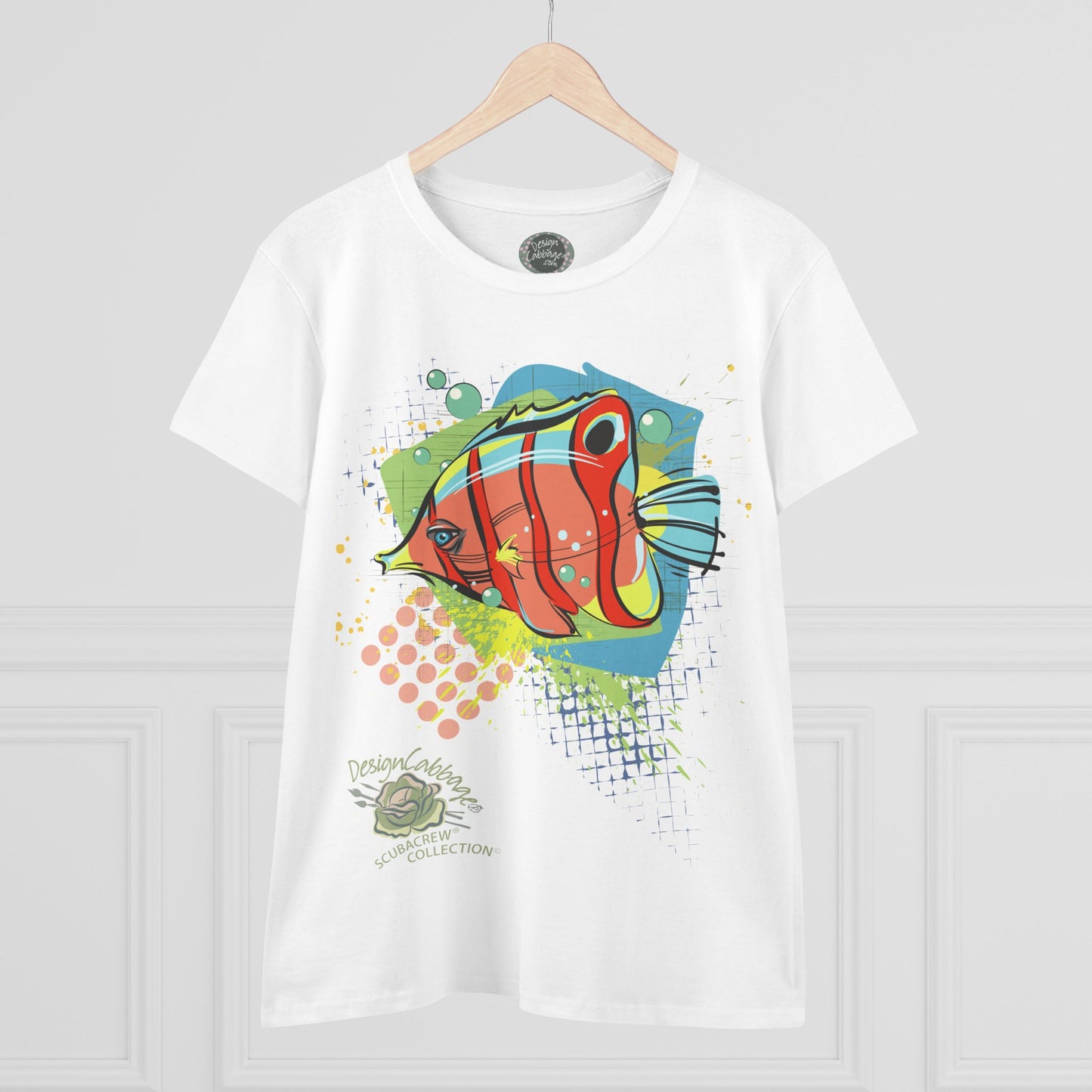 Tropical Fish Ocean Graphic T-Shirt - ScubaCrew® Collection - Women's Tee