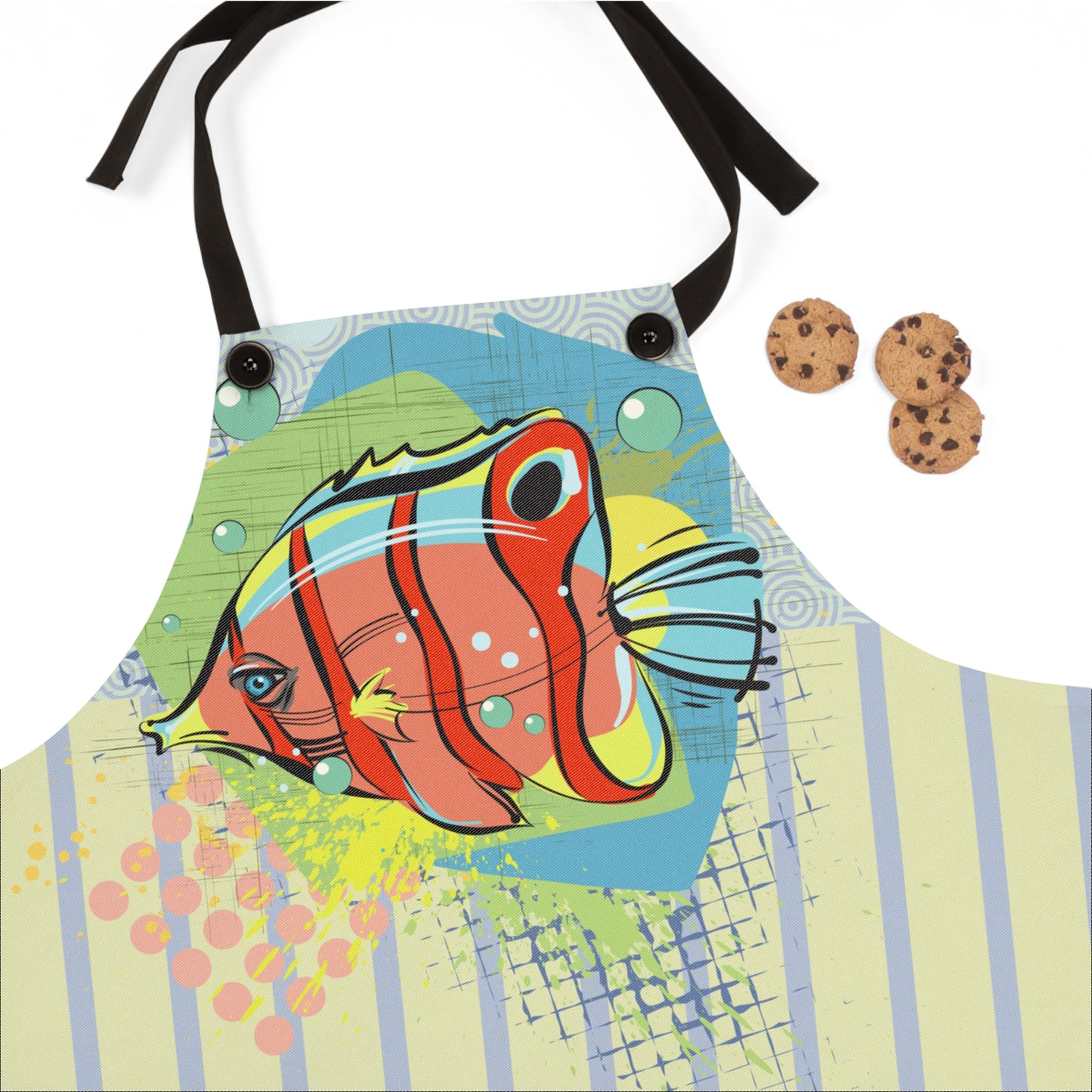 Tropical Fish Ocean Graphic Apron - ScubaCrew® Collection