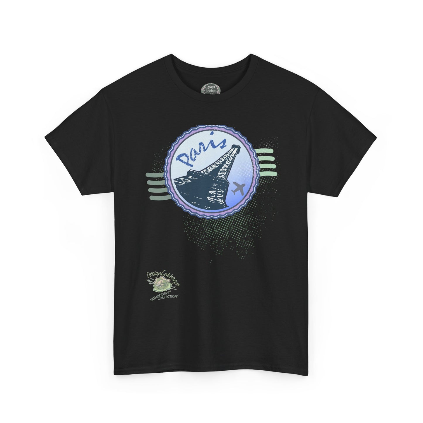 Paris Vacation Graphic T-Shirt - NomadDays® Collection - Unisex-Fit Tee