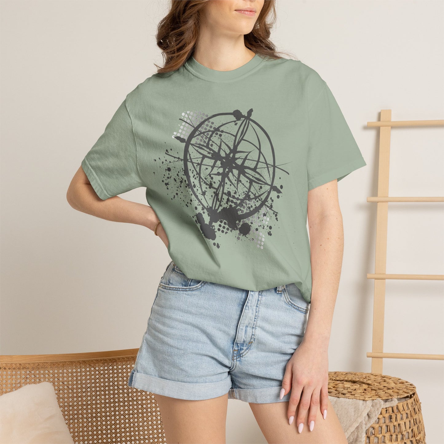 Abstract Orb Graffiti T-Shirt