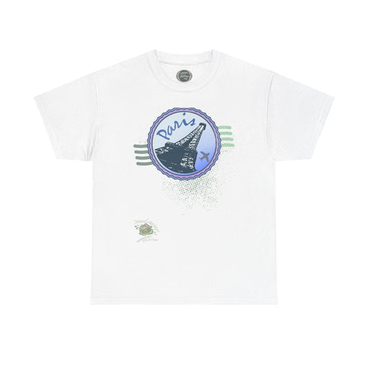 Paris Vacation Graphic T-Shirt - NomadDays® Collection - Unisex-Fit Tee