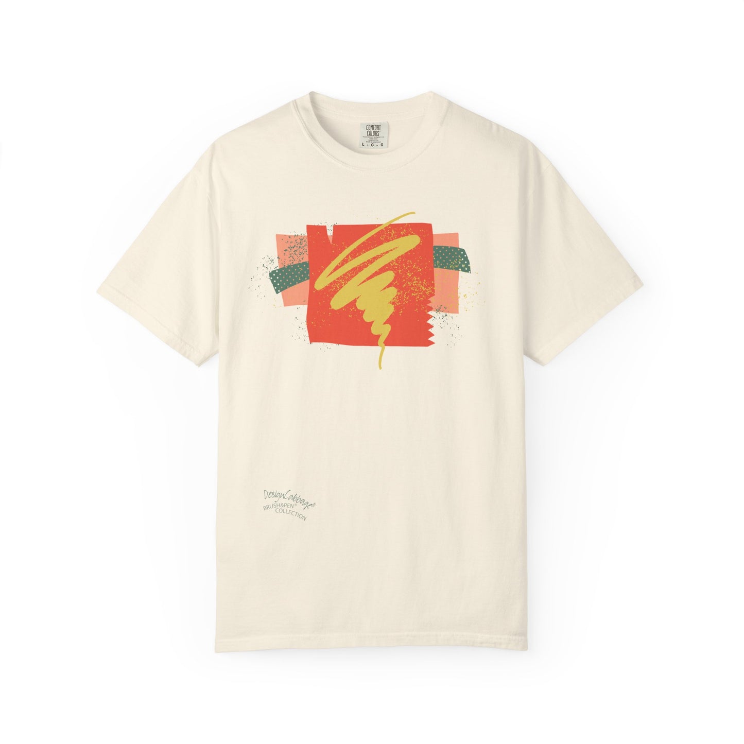 Abstract Brushstroke Graphic T-Shirt — Brush&Pen® Collection
