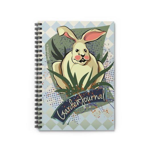 Bunny Garden Graphic Notebook - GardenPress™ Collection