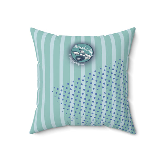 Colorful Abstract Art Graphic Throw Pillow - Brush&Pen™ Collection