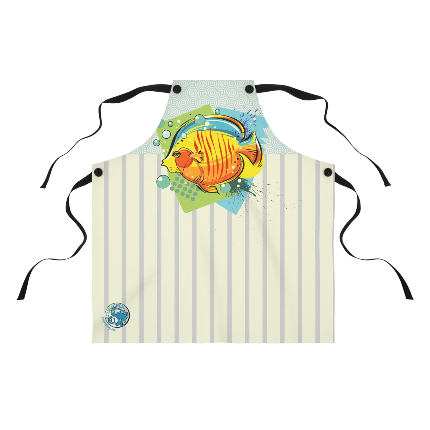 Tropical Fish Graphic Apron - ScubaCrew® Collection