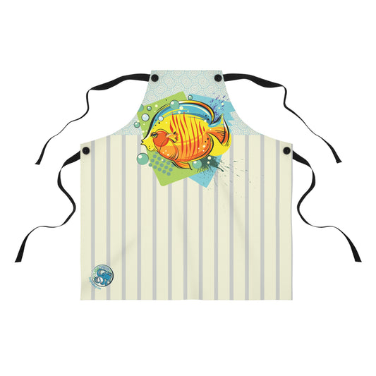 Tropical Fish Graphic Apron - ScubaCrew® Collection