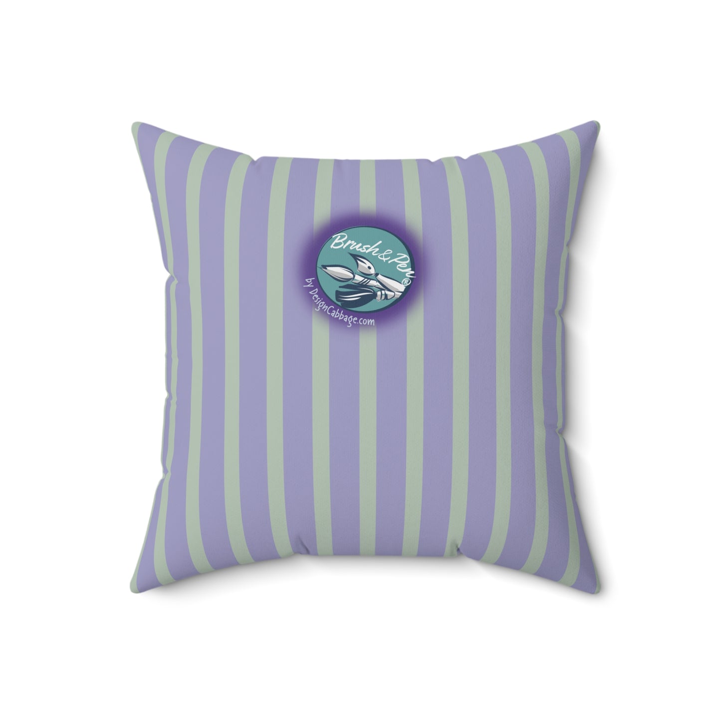 Earth Compass Graphic Throw Pillow - Brush&Pen™ Collection