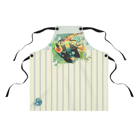 Tropical Fish Graphic Apron - ScubaCrew® Collection