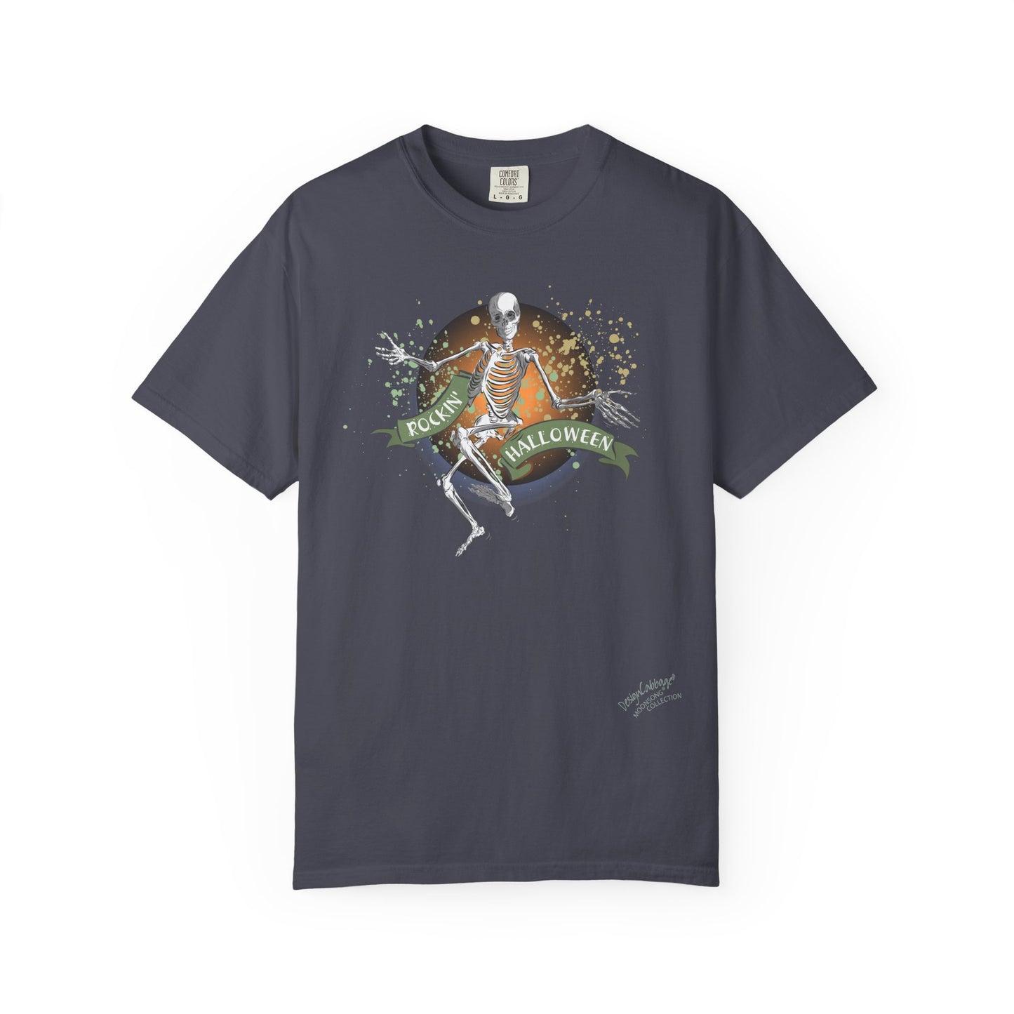 Halloween Skeleton Graphic T-Shirt — 'F*ckin' Maligned' Vintage Horror Tee