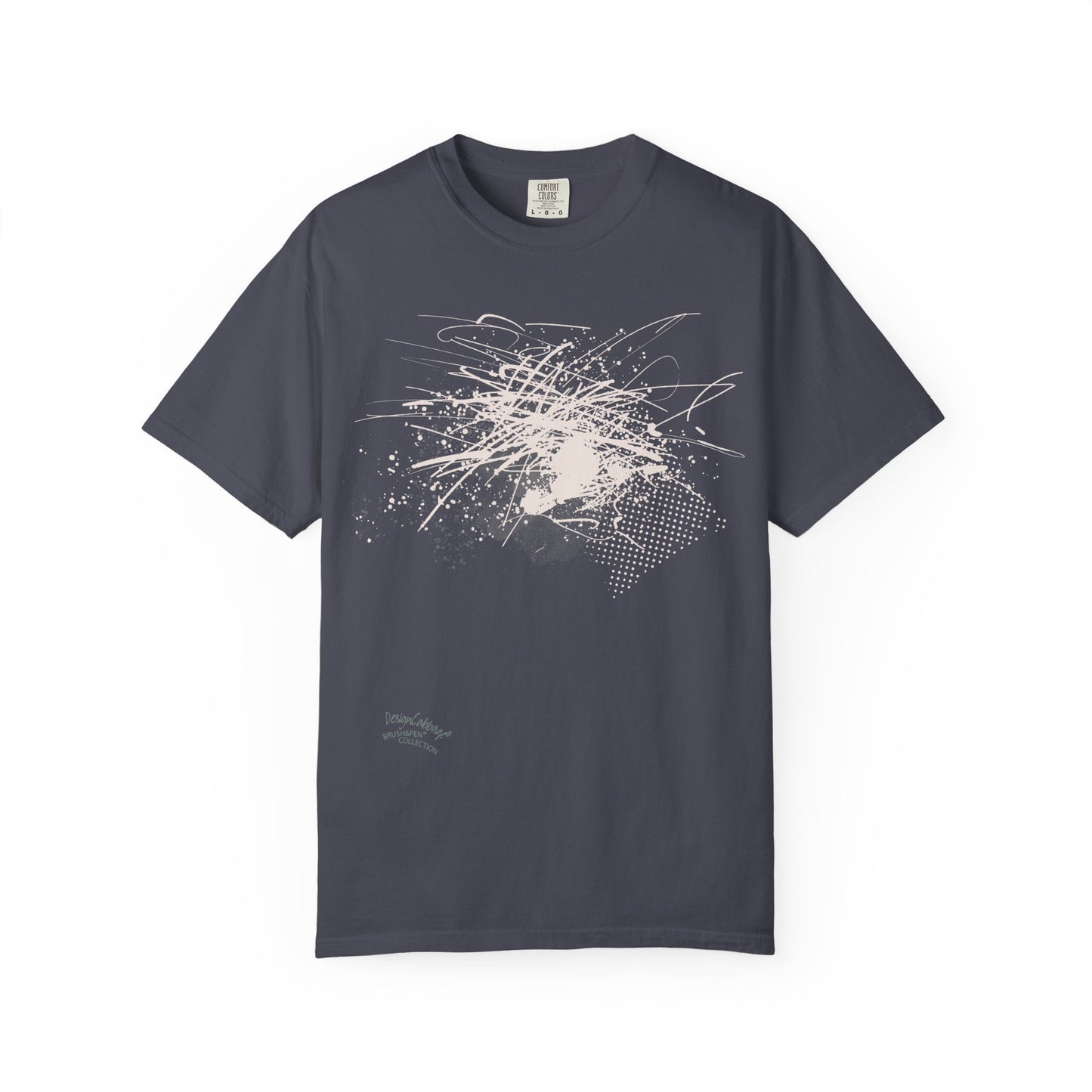 Abstract Splash Graphic T-Shirt