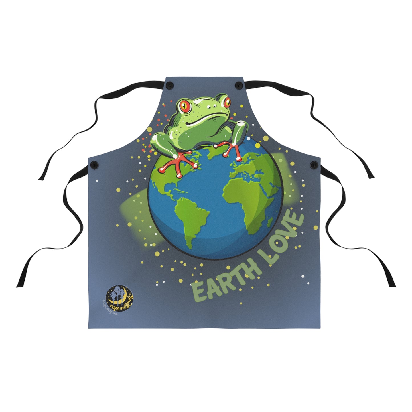 Frog Earth Love Graphic Apron - MoonSong® Collection