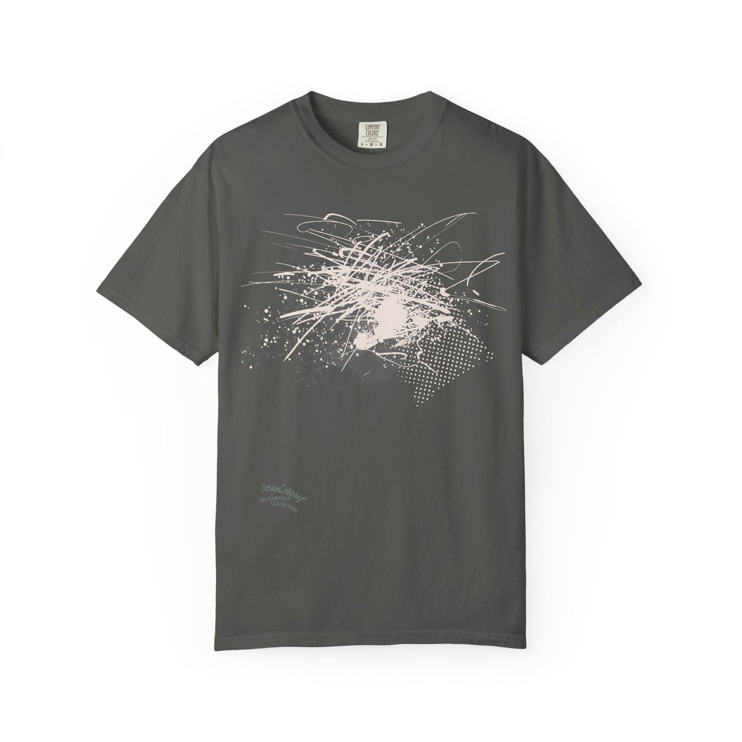 Abstract Splash Graphic T-Shirt