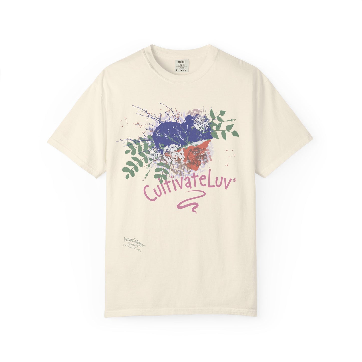 Cultivate Luv Graphic T-Shirt — Botanical Heart Garden Tee
