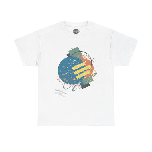 Earth To Mars Abstract Cosmic Graphic T-Shirt - Brush&Pen® Collection - Unisex Tee