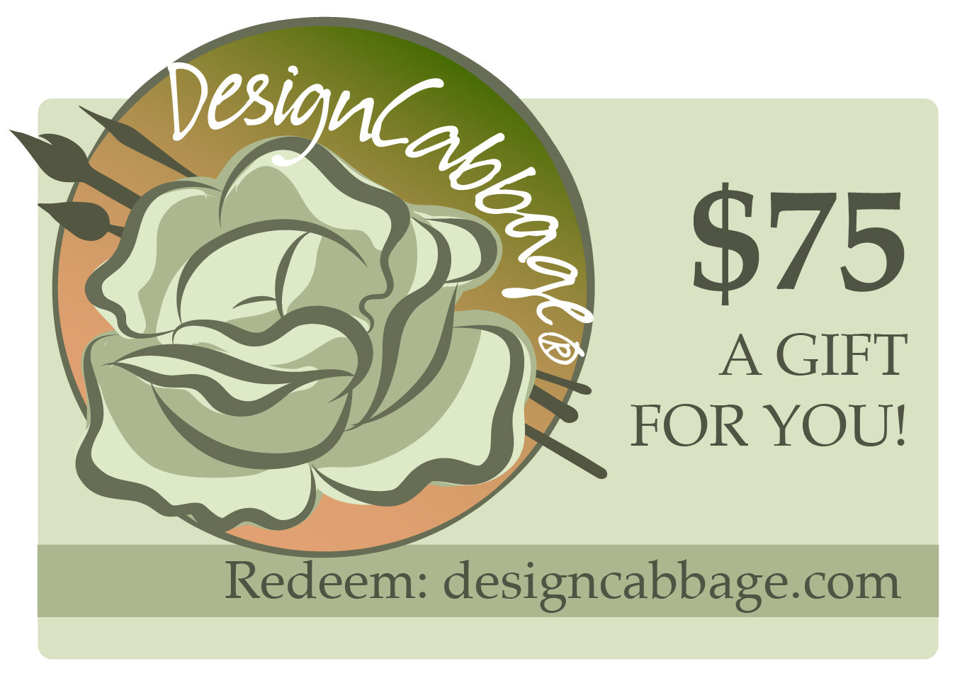 DesignCabbage® Gift Card
