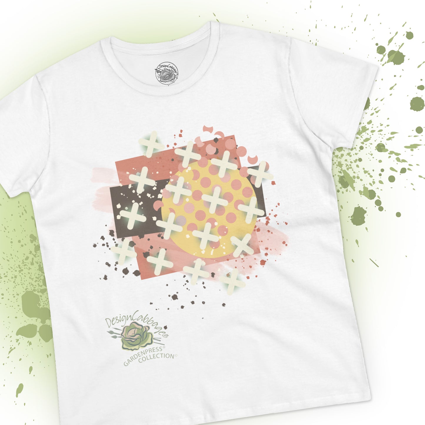 Pink Garden Graphic T-Shirt - GardenPress® Collection - Women's Tee