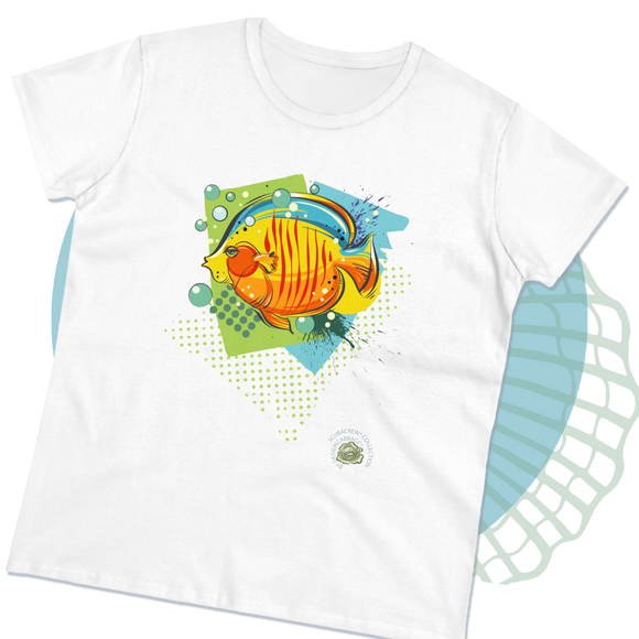 Tropical Fish Graphic T-Shirt - ScubaCrew® Collection - Women's Tee
