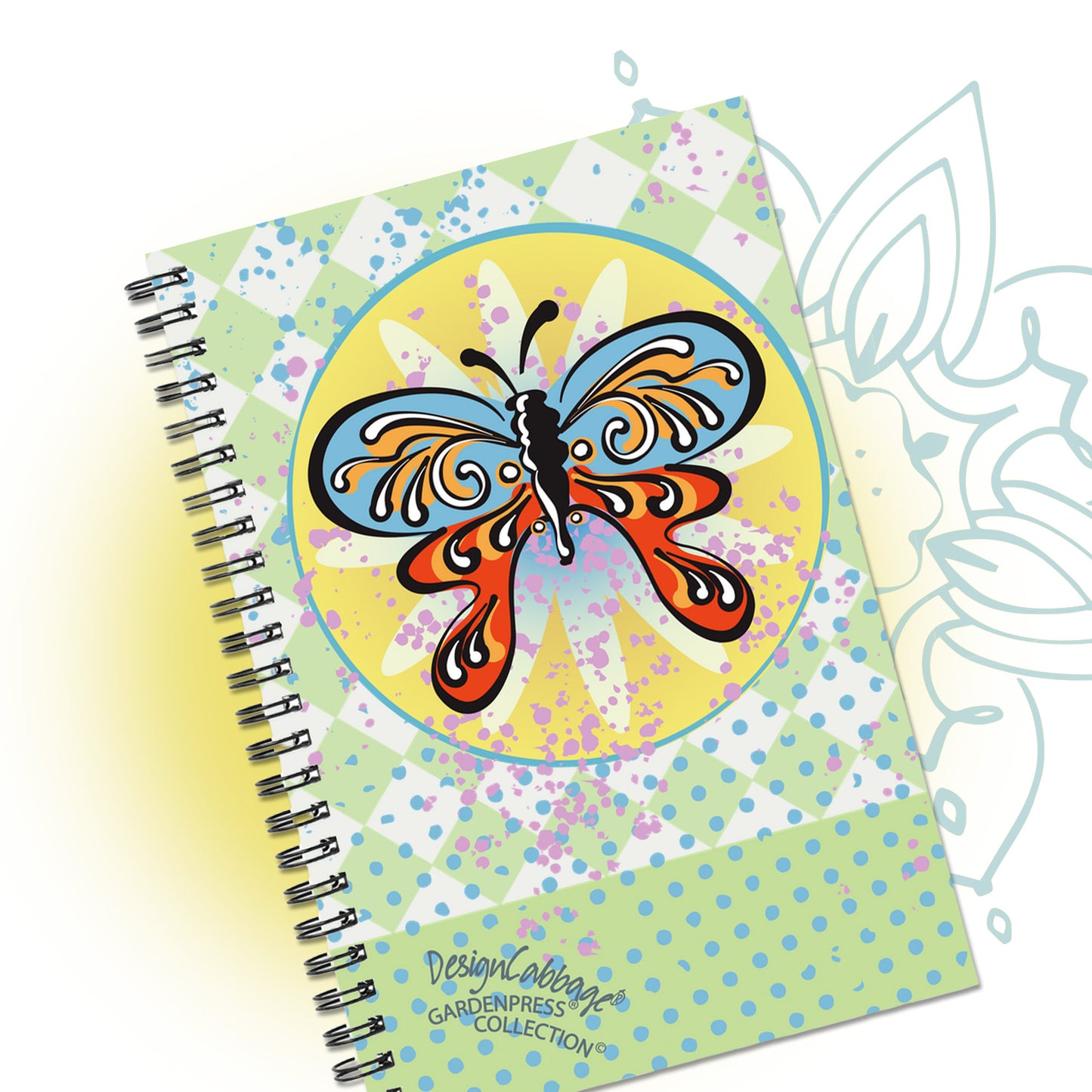 Butterfly Garden Graphic Notebook - GardenPress® Collection