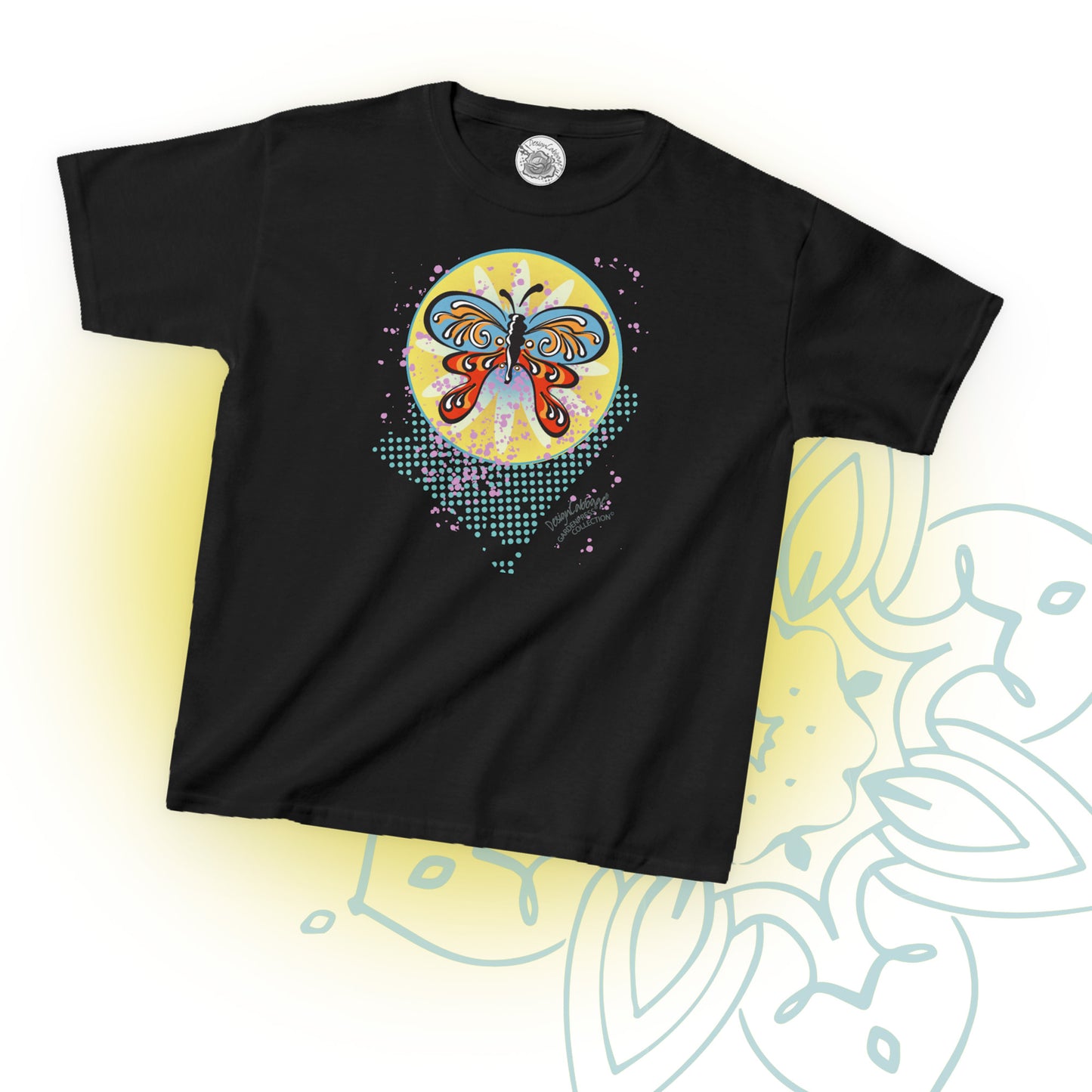 Butterfly Garden Graphic T-Shirt - GardenPress® Collection - Kids' Tee