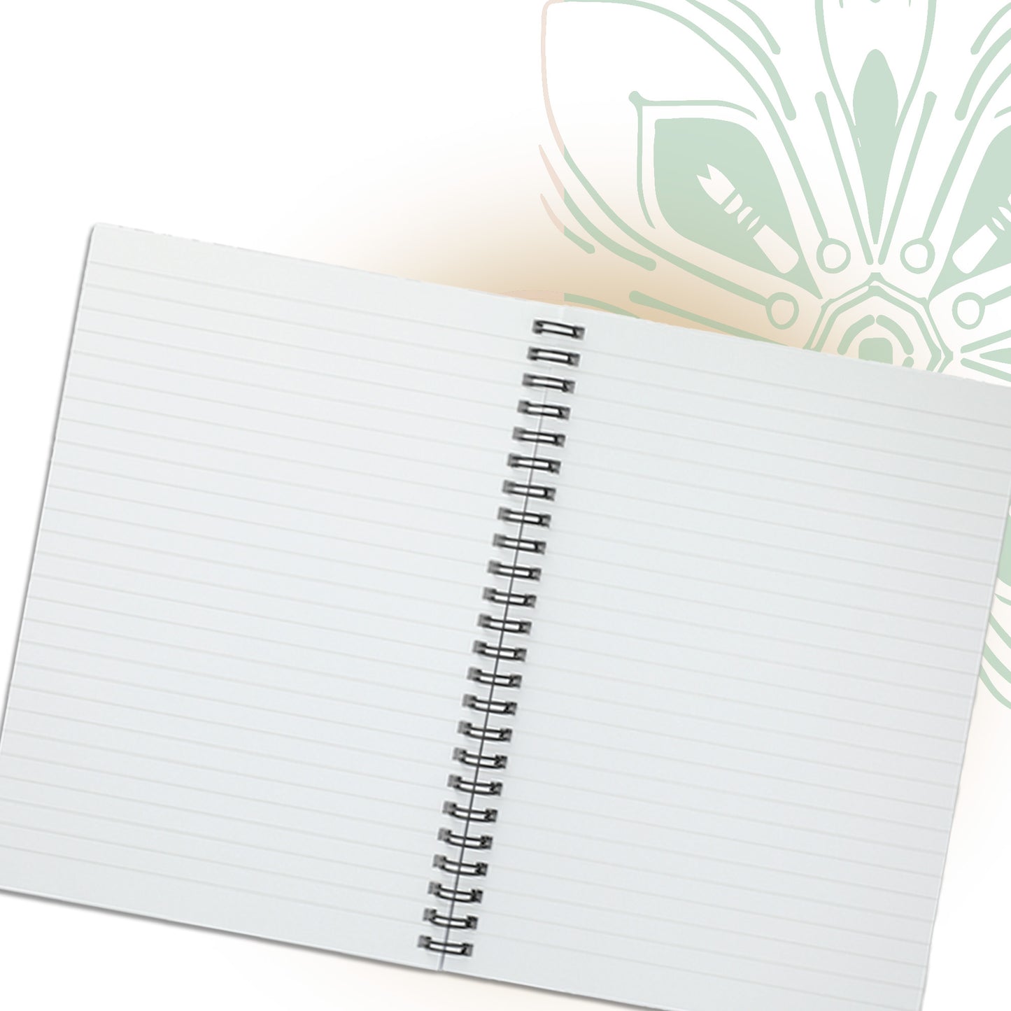 Crayon Mandala Graphic Notebook - Brush&Pen® Collection