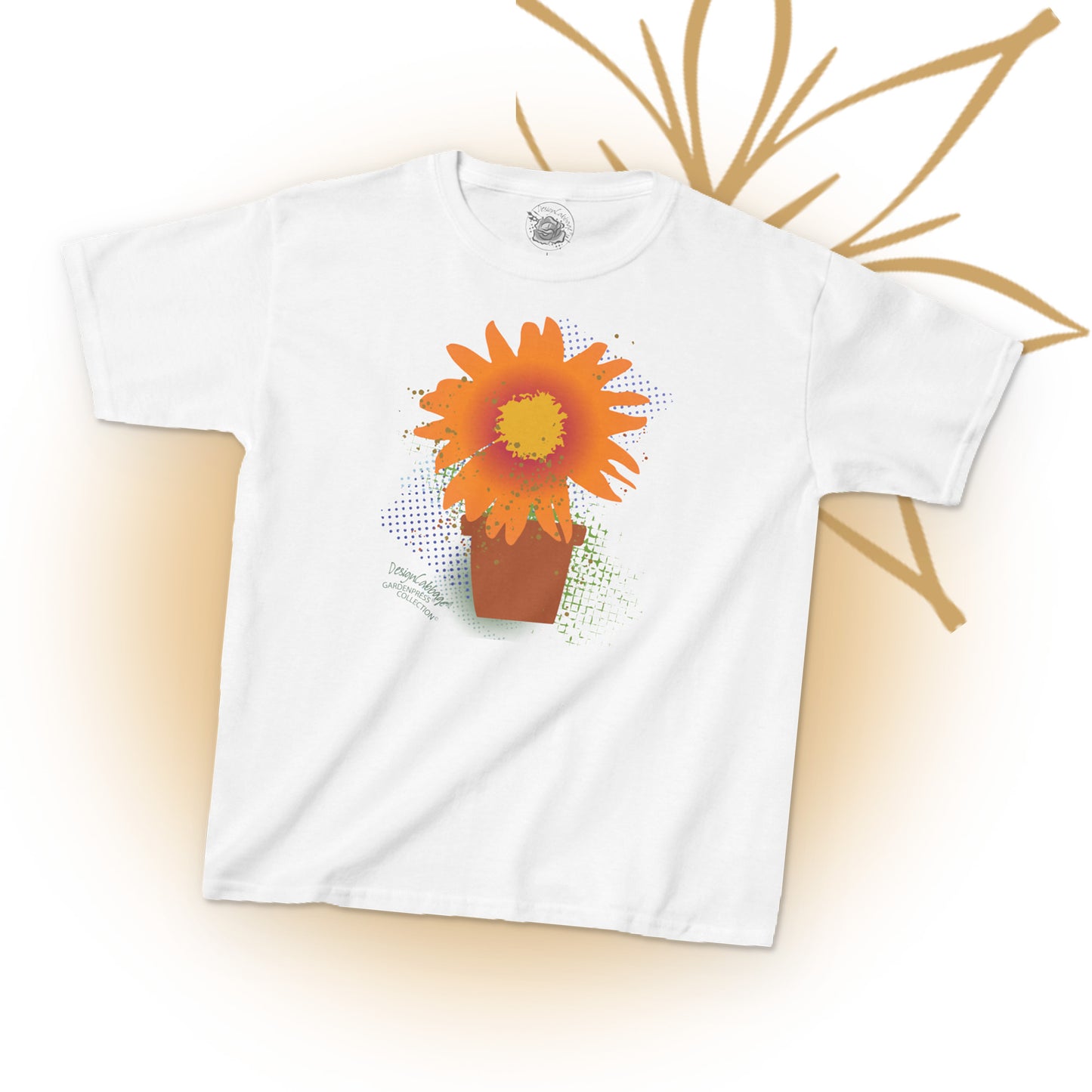 Garden Daisy Graphic T-Shirt - GardenPress® Collection - Kid's Tee