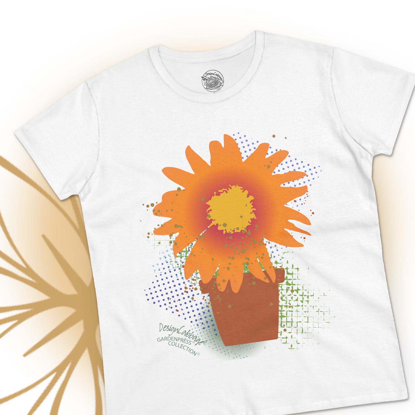 Garden Daisy Graphic T-Shirt - GardenPress® Collection - Women's Tee