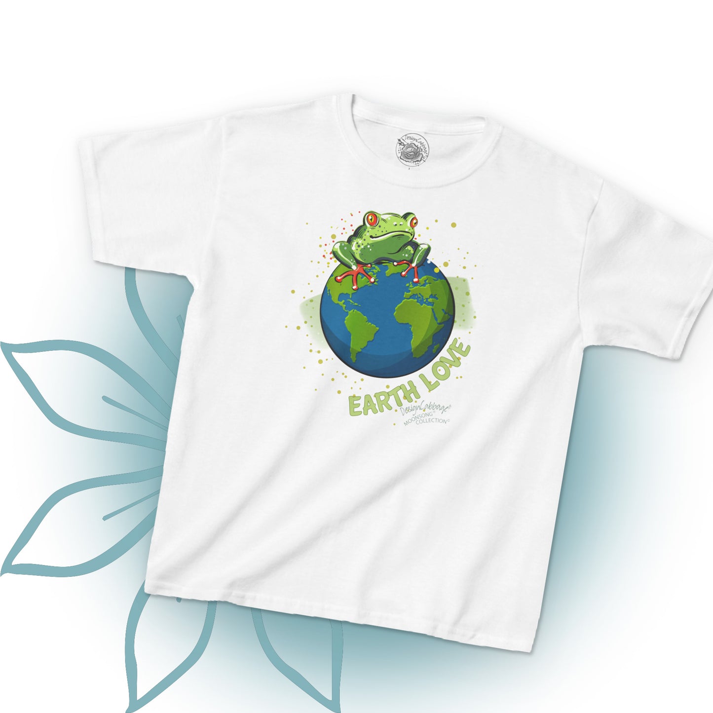 Frog Earth Day Graphic T-Shirt - MoonSong® Collection - Kids' Tee