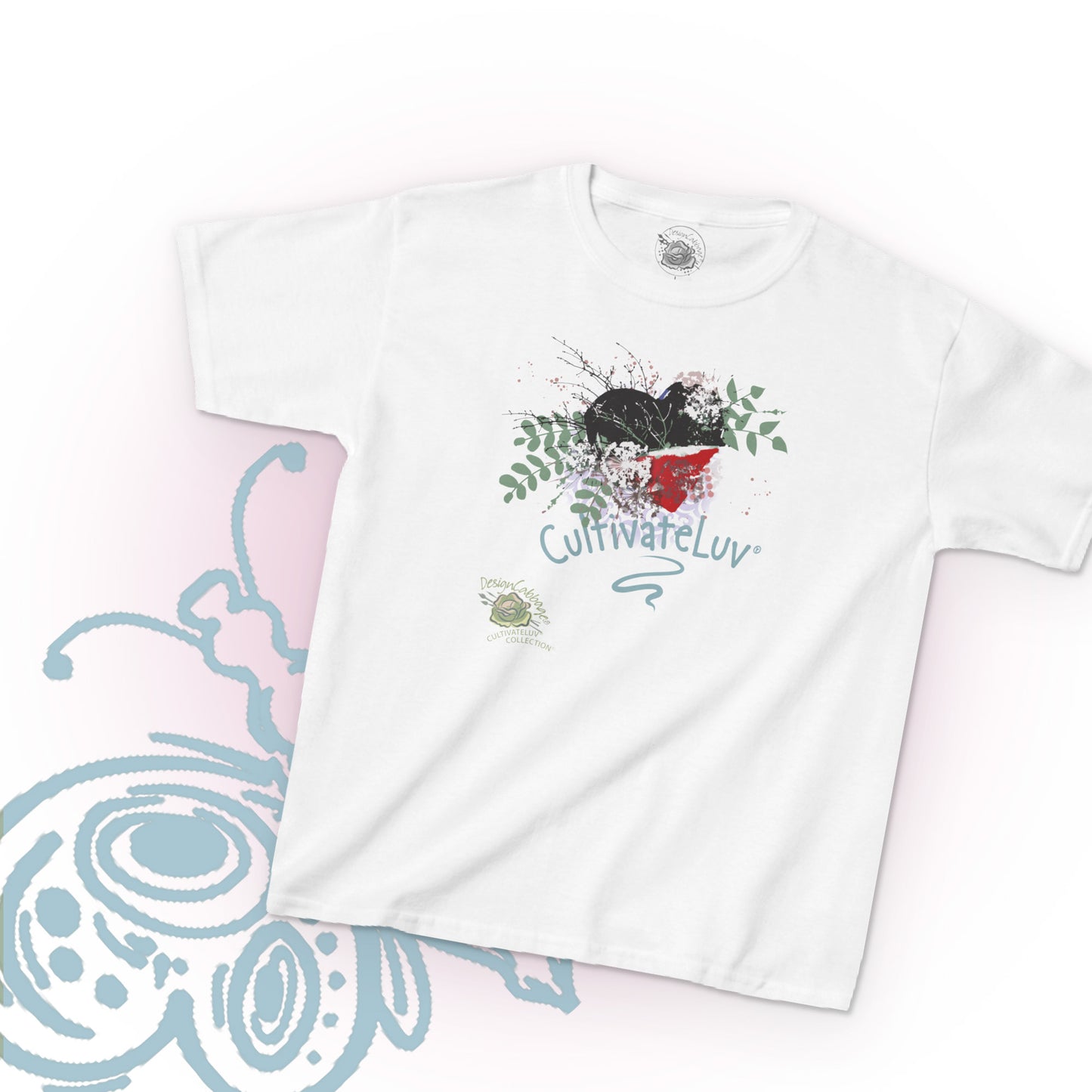 Garden Heart T-Shirt - CultivateLuv® Collection - Kids' Tee