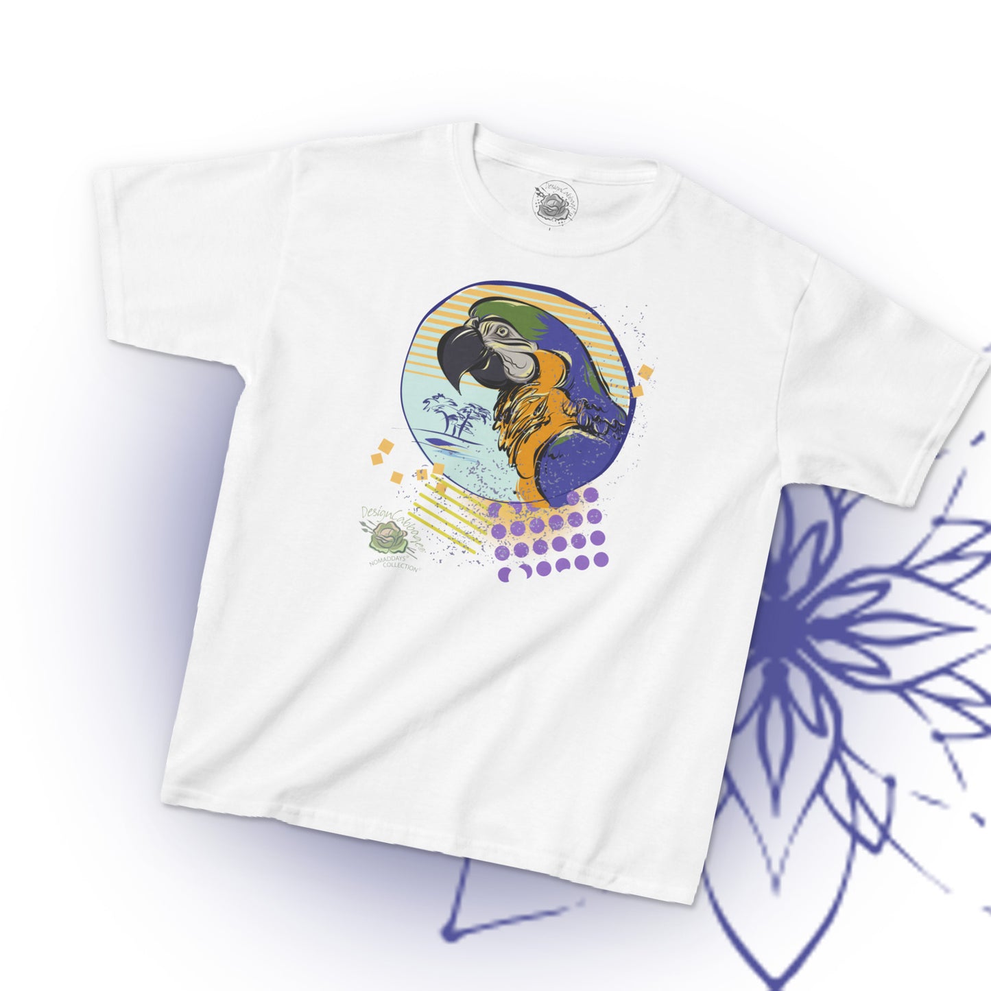 Parrot Graphic T-Shirt - NomadDays® Collection - Kid's Tee
