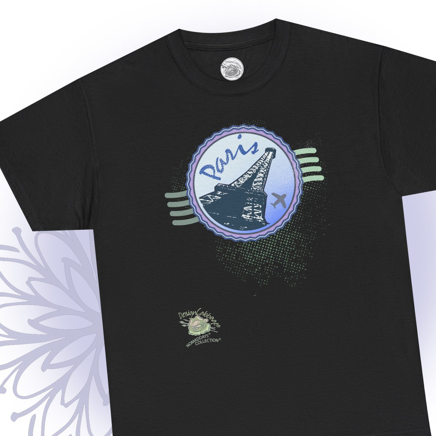 Paris Vacation Graphic T-Shirt - NomadDays® Collection - Unisex-Fit Tee