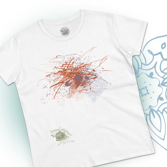 Abstract Graphic T-Shirt - Brush&Pen® Collection - Women's Tee