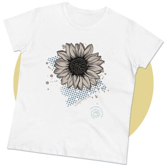 Sunflower Graphic T-Shirt - VintageInk® Collection - Women's Tee
