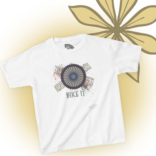 Bike Tread Graphic T-Shirt - NomadDays® Collection - Kids' Tee
