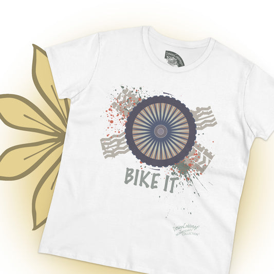 Bike Tread Graphic T-Shirt - NomadDays® Collection - Women's Tee