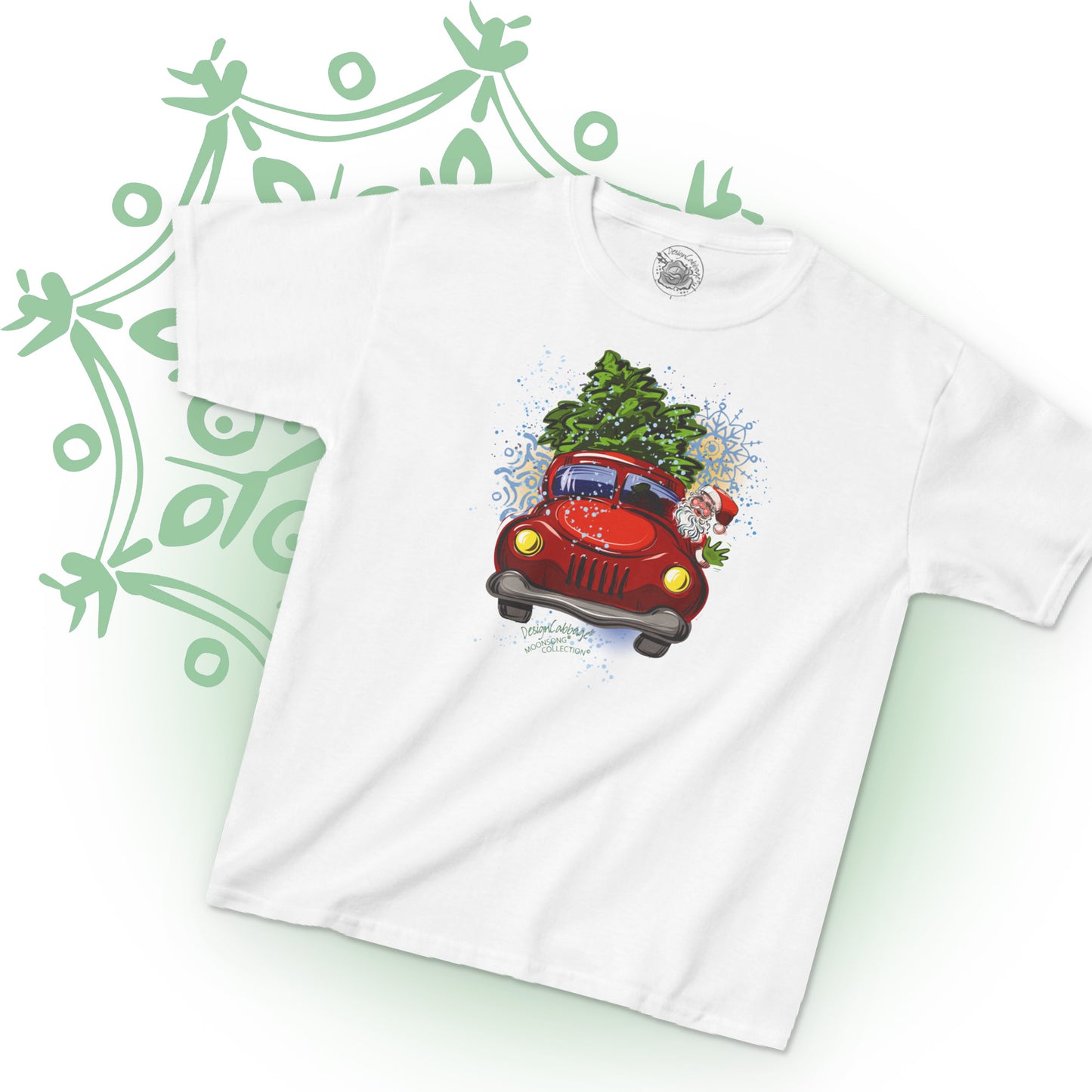 Santa Truck Graphic T-Shirt - MoonSong® Collection - Kid's Tee
