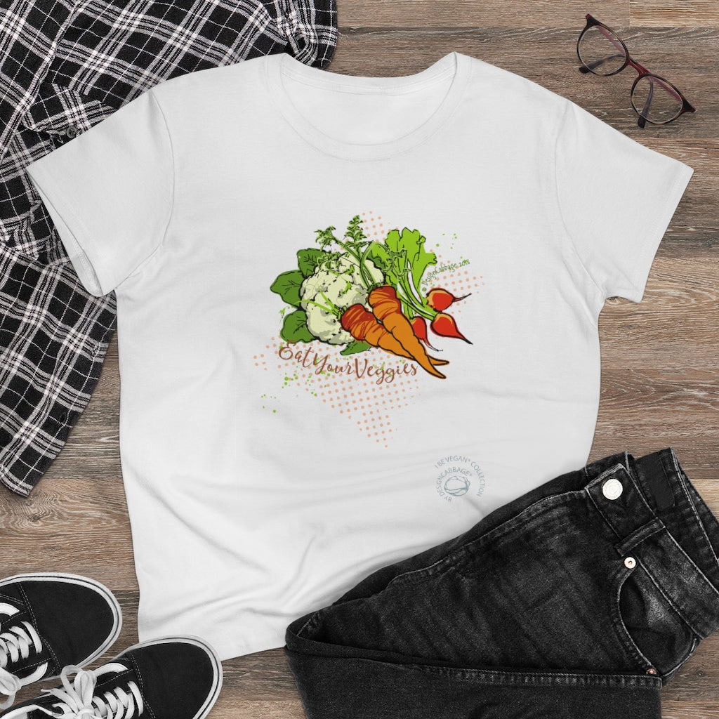 Vegetable Garden Graphic T-Shirt - I Be Vegan® Collection - Women's Tee