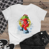Dancing Santa Graphic T-Shirt - MoonSong® Collection - Women's Tee
