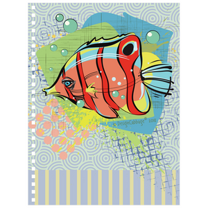 Tropical Fish Ocean Graphic Notebook - ScubaCrew® Collection