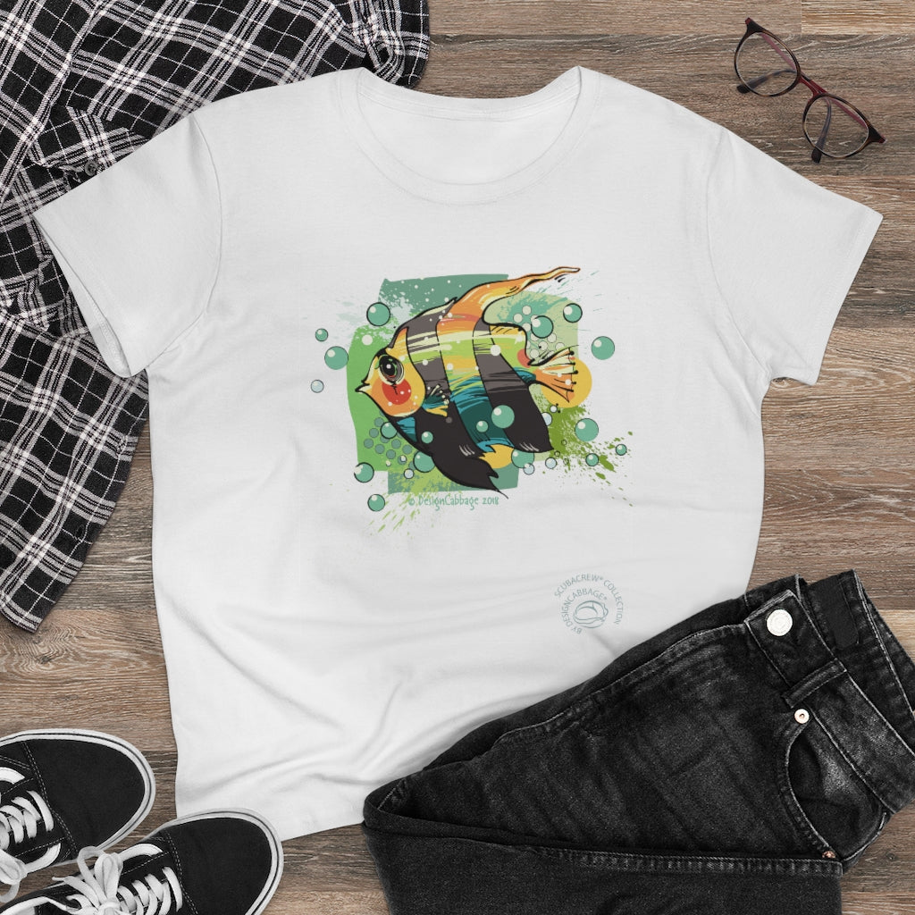 Tropical Fish Graphic T-Shirt - ScubaCrew® Collection - Women's Tee