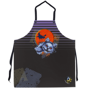 Halloween Cat Graphic Apron - MoonSong® Collection