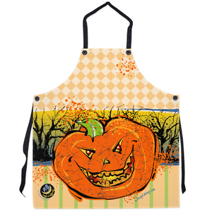 Halloween Pumpkin Graphic Apron - MoonSong® Collection
