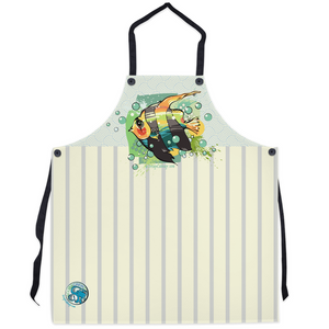 Tropical Fish Graphic Apron - ScubaCrew® Collection