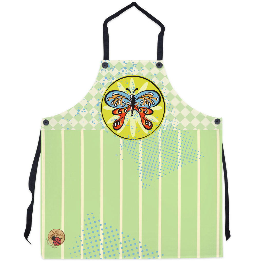 Butterfly Garden Graphic Apron - GardenPress® Collection