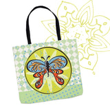 Butterfly Garden Graphic Tote Bag - GardenPress® Collection