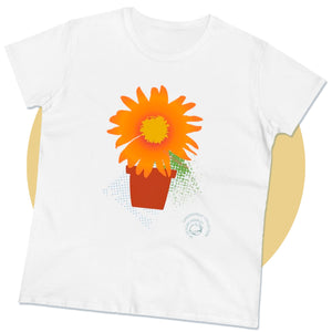 Garden Daisy Graphic T-Shirt - GardenPress® Collection - Women's Tee